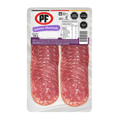 SALAME AHUMADO  100 GRS PF