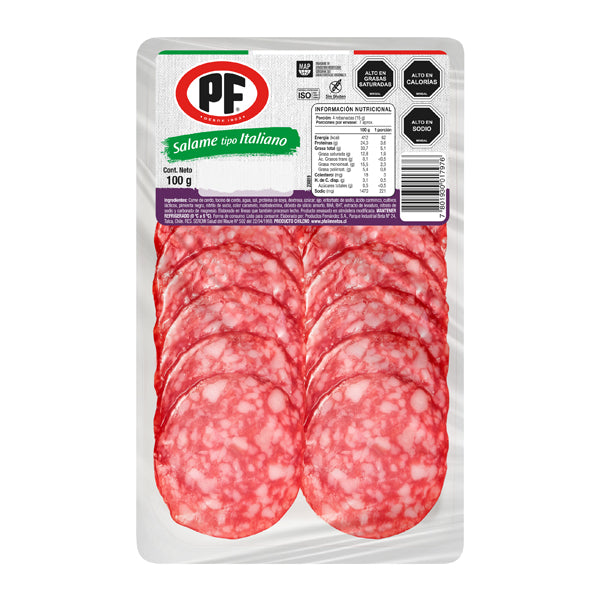 SALAME ITALIANO  100 GRS PF