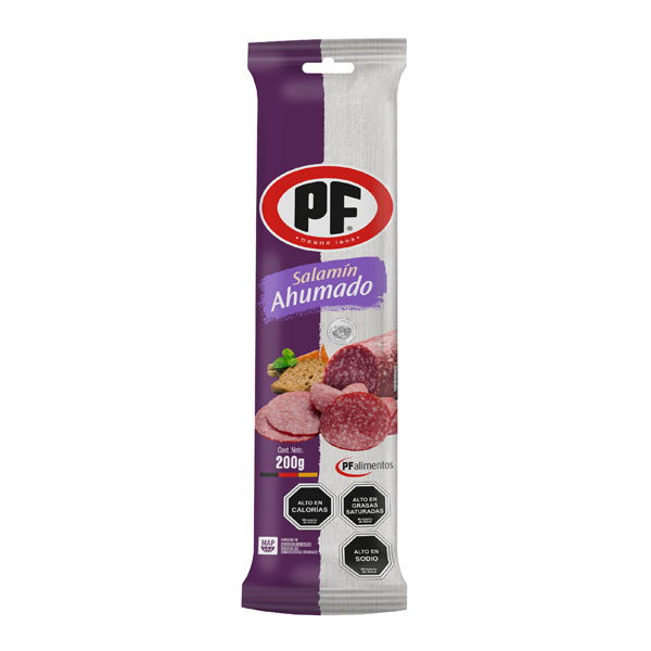 SALAMIN AHUMADO  200 GRS PF