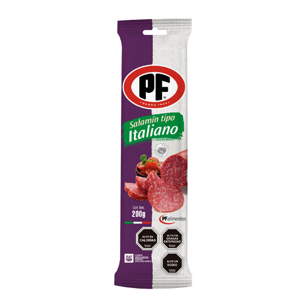 SALAMIN TIPO ITALIANO  200 GRS PF