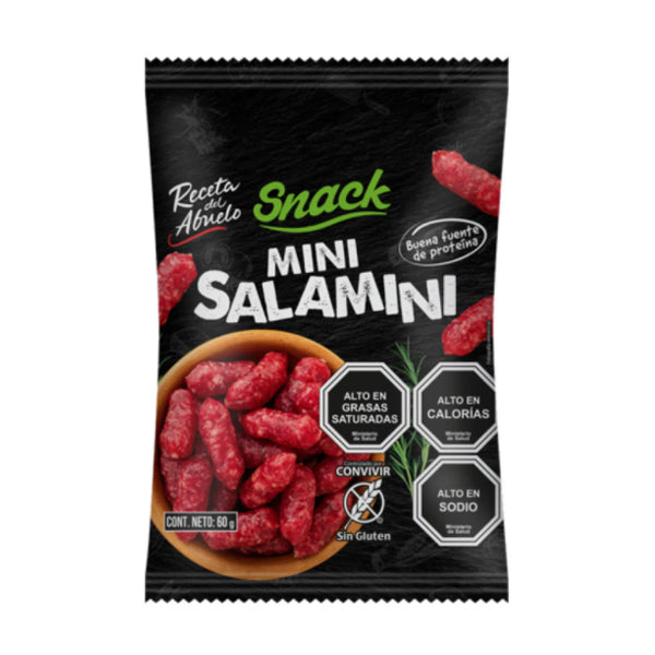 SALAMINI SNACK MINI  60 GRS RDA