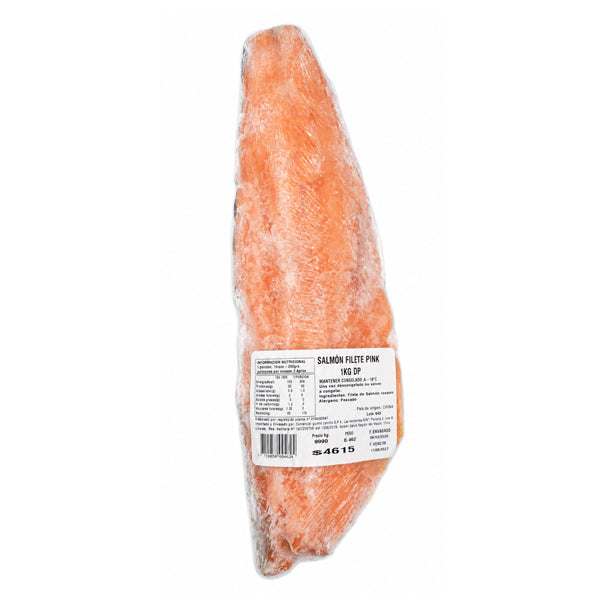 SALMON FILETE PINK SALMON  1 KG DP