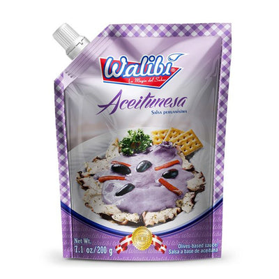 SALSA ACEITUNESA  200 GRS WALIBI