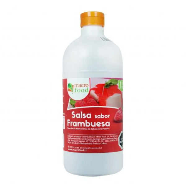 SALSA FRAMBUESA PREMIUN  1 KG MACROFOOD