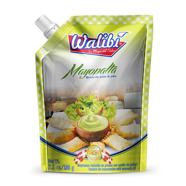 SALSA MAYO PALTA  200 GRS WALIBI