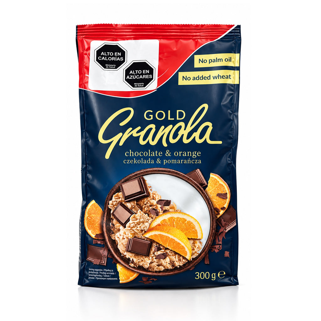 SANTE GRANOLA GOLD CHOCOLATE / NARANJA 300 GRS