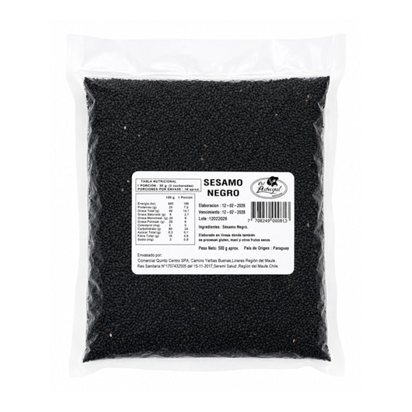 SESAMO NEGRO  500 GRS DP