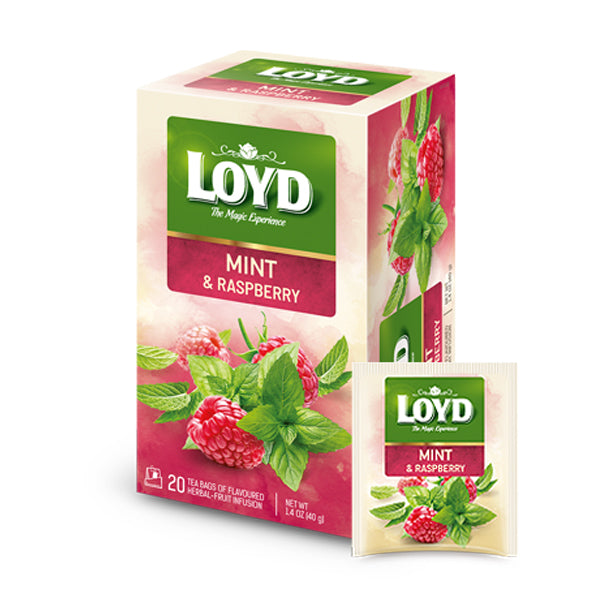 TE MENTA FRAMBUESA  20 UNIDADES LOYD
