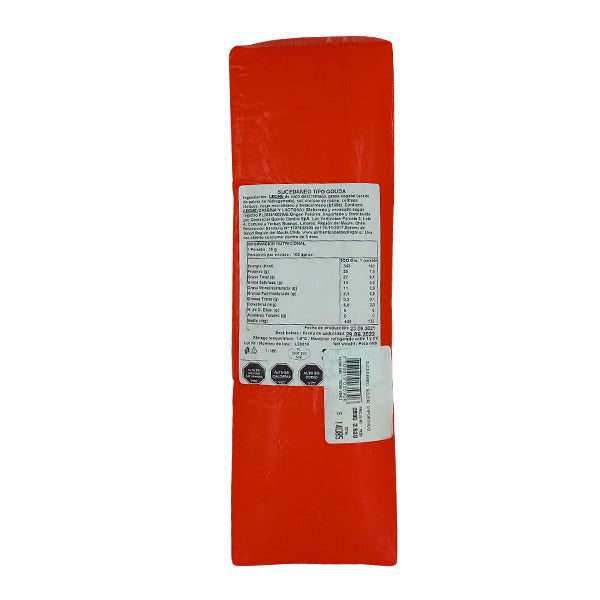 TIPO GOUDA BARRA IMPORTADO  1 KG DP