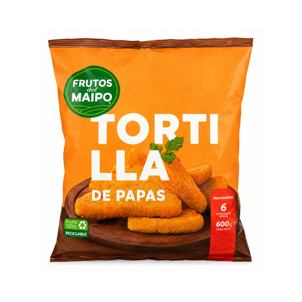 TORTILLAS DE PAPA  600 GRS FRUTOS DEL MAIPO