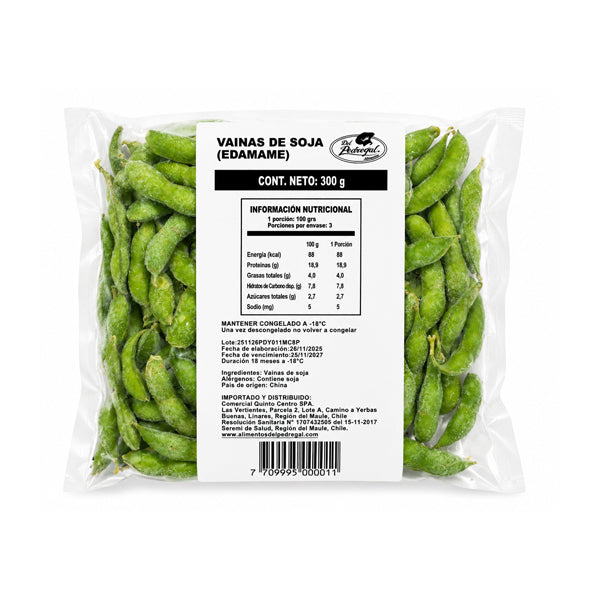 VAINAS DE SOYA  300 GRS DP