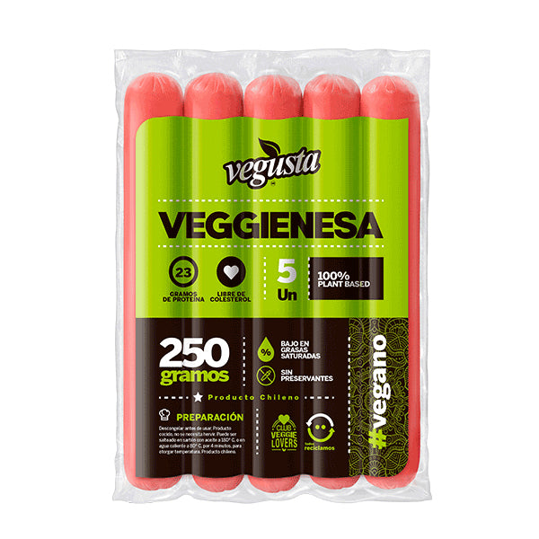 VIENESAS VEGGINESA  250 GRS VEGUSTA